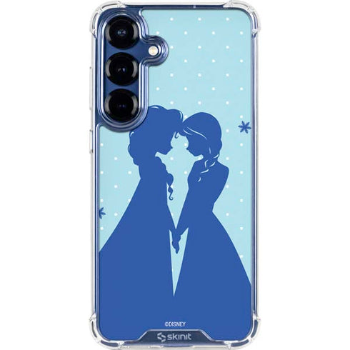 Disney Frozen Frozen Silhouettes Galaxy S25 Clear Case